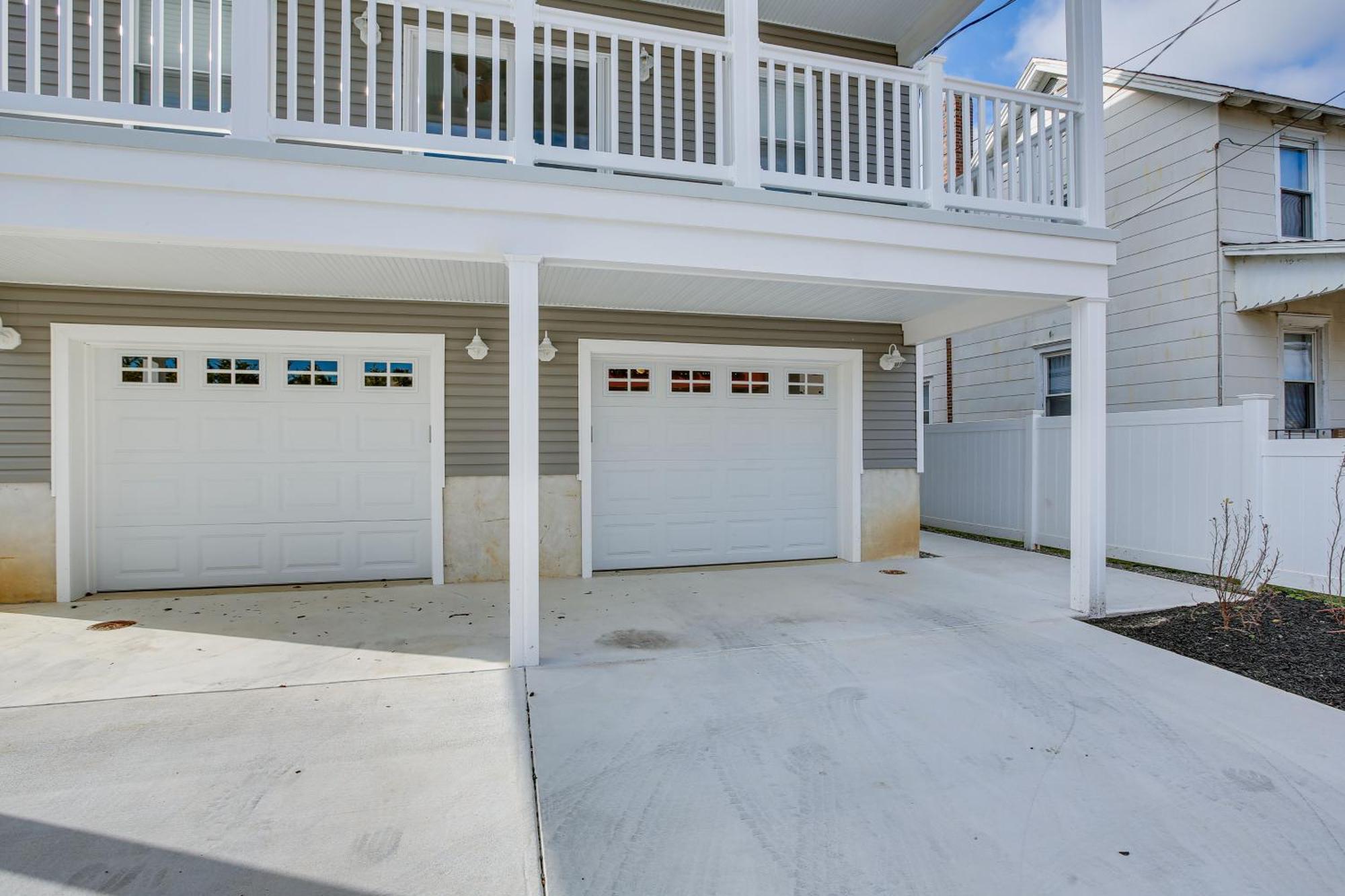 Spacious Wildwood Condo Walk To Beach! Exterior photo